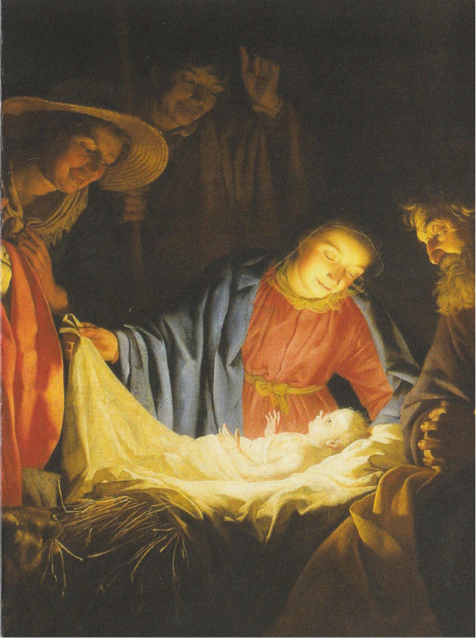 Shepherds Adore card front