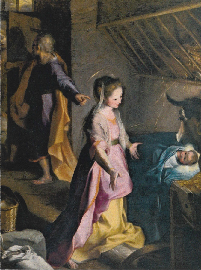 The Nativity card front